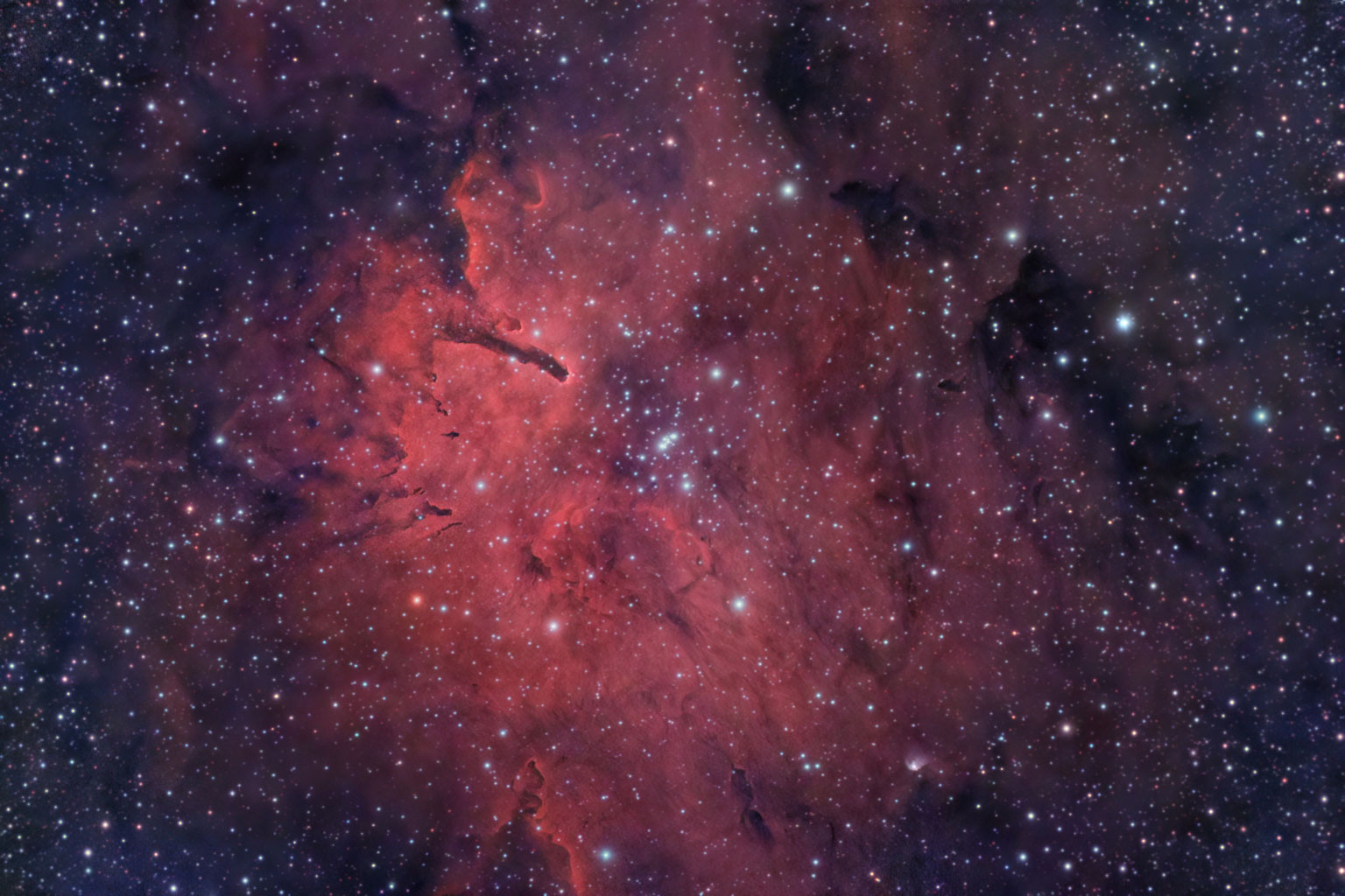 2023-0012-Deep-Sky NGC 6820, NGC 6823 - Rick Veregin